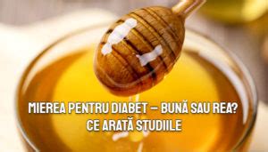 Mierea este naturală pentru diabet
